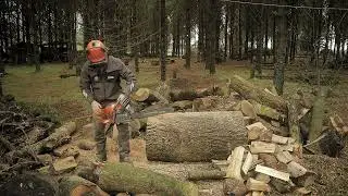 Husqvarna 592 XP - First Start - Auto Tune Calibration