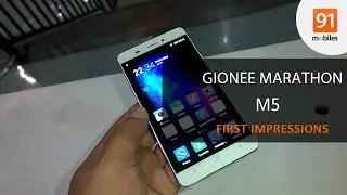 Gionee Marathon M5: First Look | Hands on | Price