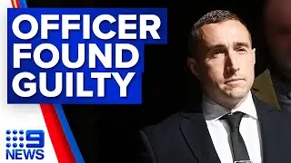 Police officer found guilty of assaulting Indigenous teen during arrest | 9 News Australia