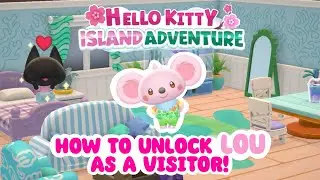 How to unlock LOU as a visitor ✨⚽️ Hello Kitty Island Adventure + Merry Meadow & Wish Me Mell