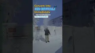 😱💦WATER IN -55 degrees celsius #siberia #russia #yakutsk #travelvlog #russiavlog
