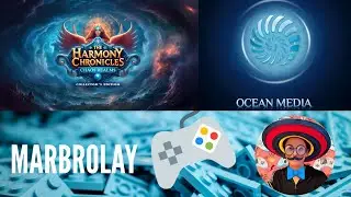 The Harmony Chronicles Chaos Realms CE - Ocean Media Games Nintendo Switch OLED Handheld Mode