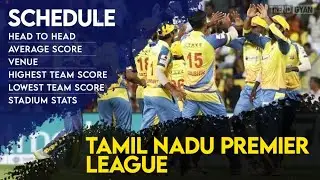 Tamil Nadu Premier League Schedule 2022 | TNPL #matchprediction #pitchreport Date, Timings, Location