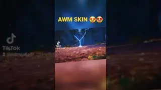 NEW AWM SKIN 🤩😍 #bgmi #levinho #PUBGMOBILE #sevio #YouTube