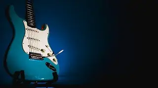 80s Atmospheric Guitar Backing Track in A Major