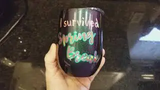 Chameleon Color Change SWIG Wine Cup