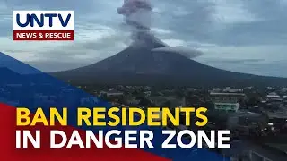 Gov&rsquo;t eyes banning settlement in Mayon&rsquo;s 6-km. permanent danger zone