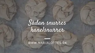 S&aring;dan foldes kanelsnurrer