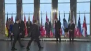 European and Balkan leaders pose for family photo
