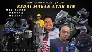 Mee Kicap Wantan Ayah Din Tg Malim with BMW K1600GTL, BMW R1200GSA & Honda NT`1100 DCT 26-4-2025
