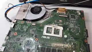 Ремонт залитого ноутбука Asus k54c-sx290