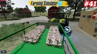 Let's Play Fs23 Neubrunn- FINALLY MAKE THE CAKE 🎂 AND NEW CLASS TRACTOR PURCHASE IN FS23|#41|