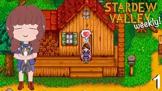 Getting Started in Weekly Stardew Valley! #1
