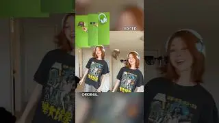 Original vs. Edited. The speed is real tho I can just do that