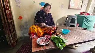 টমেটো দিয়ে পনা মাছের ঝাল আর মাছের মাথা দিয়ে পালং স্যাগ ঘনত্ব #food #mycooking #video #cooking 