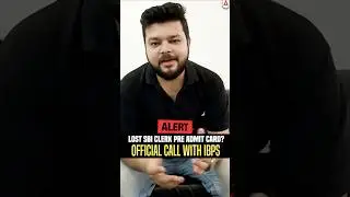 Alert ⚠️ Lost SBI Clerk Pre Admit Card? 🧾 #sbi #sbiclerk #sbiclerkmains #shortsfeed