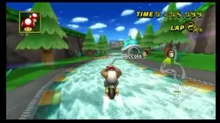 Mario Kart Wii Time Trial: Koopa Cape (2'27