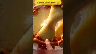 &ldquo;Cheese melt heaven 🧀&rdquo;#shorts #cooking #asmr #food #satisfying#cheesemelt