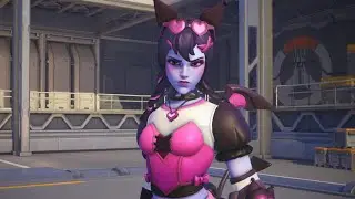 NEW Kuromi Widowmaker Skin Showcase | Overwatch x Hello Kitty & Friends