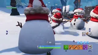 Fortnite - New Sneaky Snowman Gameplay!