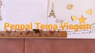 Penpal Tema Viagem da Amiga Beta de Santana