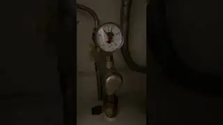 Water pressure too low? Open both red taps briefly