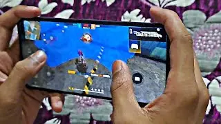 Poco X2 Free Fire Max Handcam Gamplay Lone Wolf Only Red Number ❤️&zwj;🔥
