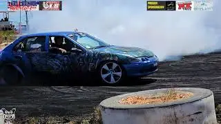 Friday Open Pad expression Session with Scott Cahill in WILDCHILD at Tyre Carnage Burnouts