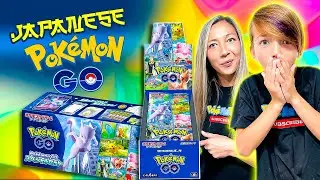 Pokemon Go Japanese Booster Box Opening! Let's go