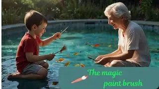 The Magic Paint Brush |KIDS STORY|BEDTIMESTORY|CARTOON STORY| MORALSTORY| ENGLISH STORY|THEKIDSWORLD
