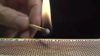 Slow Motion Match Strike - Horizontal (Free to Use HD Stock Video Footage)