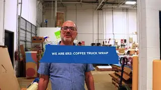 We Are ER2: Coffee Truck Wrap #veteranownedbusiness #automobile #vehiclewraps #vehicles #coffee #3m