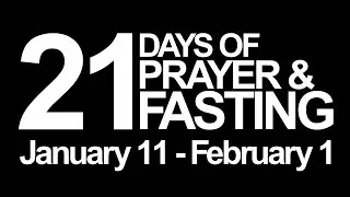 21 Days of Prayer & Fasting | 2 Corinthians 10:3-5 | Pastor John McRae