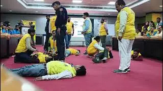Civil defence training time