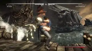 Mortal Kombat XL_kitana klassic brutality leatherface pretty lady