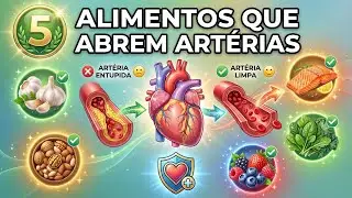 Acabar com artérias entupidas começa com o que você coloca no prato; a má circulação começa aí!