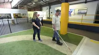 Orientation and Mobility: Navigating different surfaces