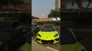 Luxury Car Green Corvette 💚 UAE 🇦🇪 Dubai @hightechcorvette @Chevrolet