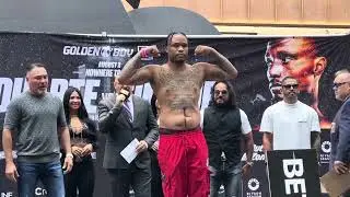 Tristan Kalkreuth vs. Devonte Williams Weigh-In 