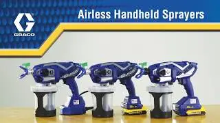 Airless Handheld Sprayers - Storage