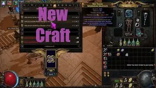 [PoE 3.27] Crafting NEW Glove, Boots, Helmet (Armour/Evasion Gear) in Keepers League - 1362