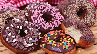 DONUTS SUPER MACIO E MUITO FÁCIL DE FAZER! | DONUTS SIMPLES E FOFINHO