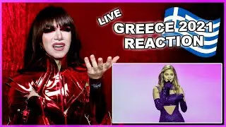 Greece | Eurovision 2021 Reaction | Stefania - Last Dance - LIVE