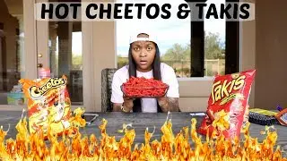 HOT CHEETOS AND TAKIS CHALLENGE!!! | Domo Wilson