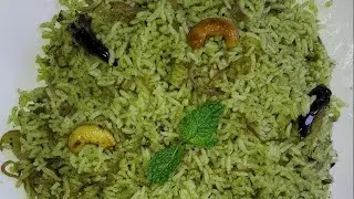 Easy recipe |pudina rice recipe | mint rice recipe | mint flavored rice |#shorts|#youtubeshorts