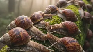 Snail Slow Travelers of the forest