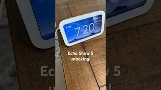 Echo Show 5 3rd Gen unboxing! #shorts #smarthome #smartgadgets #gadgets #amazon #alexa