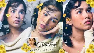 Korean Inspired Flower Makeup 🌼✨ Soft Glam Fairy Look | Aesthetic K-Beauty Tutorial 🌼