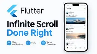 How to Build Infinite Feeds Properly in Flutter | Pagination Done Right: BLoC, Retry & Prefetch