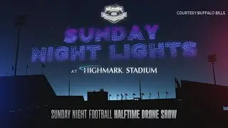 Bills to light up the sky with drone show for Sunday Night Football